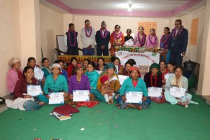 अचार तथा मसला बनाउने पाँचदिने तालिम सम्पन्न, तालिममा २५ जना सहभागी लाभान्वित ‎