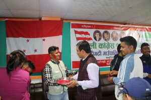 रुन्टीगढीमा नेपाली कांग्रेसको पालिका स्तरीय  अधिवेशनबाट चेतलाल खत्री सभापति मा सर्वसम्मत  निर्वाचित