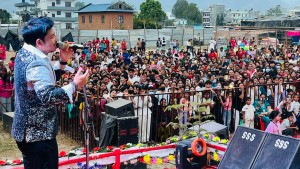 घाेराही महाेत्सवमा प्रकाश सपुतसँगै झुमे दर्शक