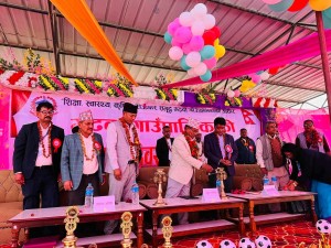 गढवा गाउँपालिकाको नवौँ स्थापना दिवशको अवसरमा विशेष समारोहको आयोजना
