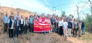 बंगलाचुलीमा विभिन्न पार्टी परित्याग गरी २१ जना माओवादी केन्द्रमा प्रवेश