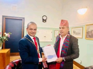शान्तिनगरको सुन्दरतासँग प्रभावित बेलायती मेयर : अन्तर्राष्ट्रिय सहकार्यको संकेत