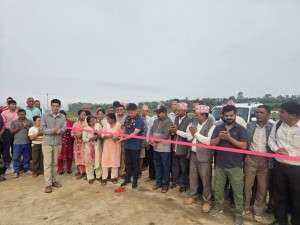 शान्तिनगरमा पूर्वाधार विस्तार : बहुलाखोला पुलको पूर्वमन्त्री मास्की द्वारा उद्घाटन  सम्पन्न