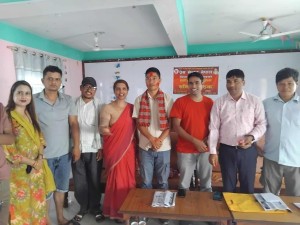 प्रेस सेन्टर दाङको कोषाध्यक्षमा बुढा