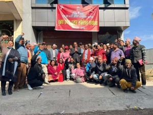 नेपाली कम्युनिस्ट पार्टी दाङ–२ को चुनावी सम्पर्क कार्यालय स्थापना