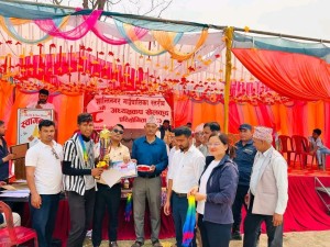 शान्तिनगरमा आठौँ अध्यक्षकप खेलकुद सम्पन्न: वडा नं. ३ भलिबल र फुटबलमा विजेता