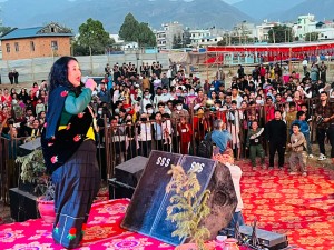 लुम्बिनी प्रदेश स्तरिय महाेत्सव : ज्याेति मगरसँगै झुमे दर्शक