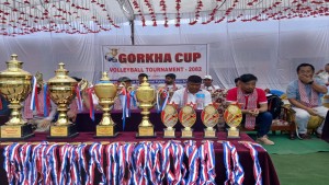 दाङको घोराहीमा गोरखा कप भलिबल प्रतियोगिता सुरु 