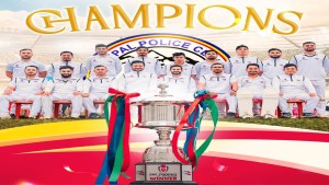 त्रिभुवन आर्मी क्लबलाई २८ रनले हराउँदै पुलिस  बन्यो च्याम्पियन