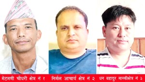 नेपाली कम्युनिस्ट पार्टीले दाङका तीनवटै क्षेत्रबाट सिफारिस गर्‍यो उम्मेदवार