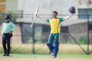 प्रधानमन्त्री कपमा कोशीमाथि आर्मीको शानदार जित, दासले ठोके शतक
