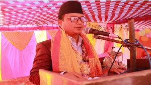 भौतिकवाद र आध्यात्मिक चेतनाको विकासले मात्रै सभ्य समाज निर्माण सम्भव : अध्यक्ष विष्ट