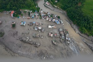 रसुवाको बाढीमा २८ प्रहरीसहित दर्जनौँ बेपत्ता, १६२ शव फेला