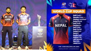 आइसीसी टी–२० विश्वकपकालागि रोहितको कप्तानीमा नेपाली टोली घोषणा