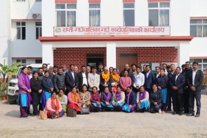 राप्ती गाउँपालिकाद्वारा प्रमुख प्रशासकीय अधिकृत वलीकाे बिदाई तथा फेरि भेटाैंला कार्यक्रम