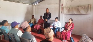 भूमि समस्या समाधान आयोग, दाङद्वारा शान्तिनगरमा सहजिकरण समिति गठन