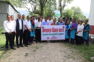 राप्ती गाउँपालिकाद्वारा गणतन्त्र दिवसको अवसरमा विविध कार्यक्रम सम्पन्न