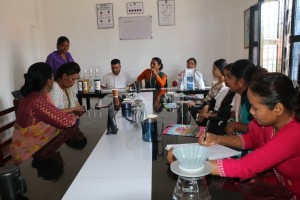 राप्ती गाउँपालिकामा कफी बनाउने तालिम सुरु