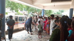 तुलसीपुरकाे बखरिया बस दुर्घटना हुँदा दुई जनाको मृत्यु