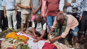वडा अध्यक्ष चौधरीलाई पत्नी शोक