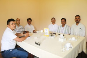 धानखोला–लमही सडक चार लेनमा विस्तार गर्न सांसद चौधरी र अध्यक्ष विष्टको सुझाव