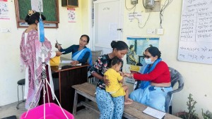 राप्तीमा ‘सुनौलो हजार दिन’का आमा र ५ वर्षमुनिका बालबालिकाको पोषण लेखाजोखा सुरु