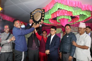 राष्ट्रपति रनिङ शिल्डको उपाधि आदर्श नमुना माविलाई