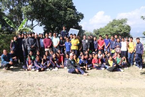 किताबमा पढेको मन्दिर हेर्न गोरखाका विद्यार्थी देवीकोट पुगे