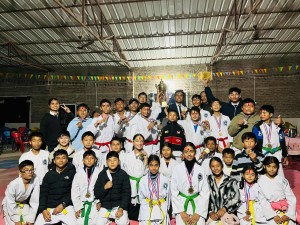 खुल्ला आईटिएफ तेक्वान्दो प्रतियोगितामा ज्योतिपुञ्ज च्याम्पियन 