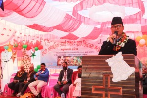 राप्तीमा इसाई समुदायद्वारा ख्रिष्टमस महोत्सव आयोजना