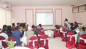जलवायु संवेदनशीलता तथा जोखिम मूल्यांकन सम्बन्धी दुईदिने तालिम भालुबाङमा सुरु