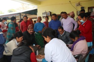 राप्तीमा नसर्ने रोगकाे स्क्रिनिङ तथा जनचेतना अभियान सुरु