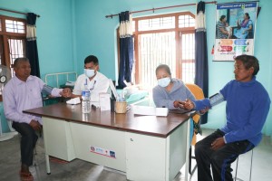 राप्तीमा नसर्ने रोगकाे स्क्रिनिङ तथा जनचेतना अभियान सुरु