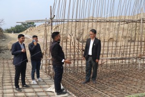 मसुरिया–खुरुरिया जोड्ने सानो नदीमा पक्की पुल निर्माण सुरु