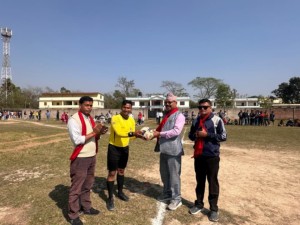 दंगीशरणमा जारी अध्यक्षकप खेलकुद फाइनलमा प्रबेश 