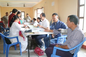 राप्तीमा नसर्ने रोगको निःशुल्क स्क्रिनिङ तथा स्वास्थ्य सचेतना कार्यक्रम सम्पन्न