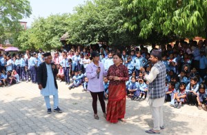 धूम्रपान, मद्यपान तथा लागुपदार्थ दुर्व्यसन विरुद्ध राप्तीमा सचेतनामूलक नाटक प्रदर्शन