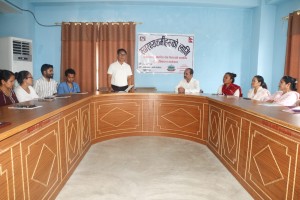 स्वास्थ्यकर्मीहरूका लागि समुदायमा आधारित रोग निगरानी सम्बन्धी अभिमुखीकरण