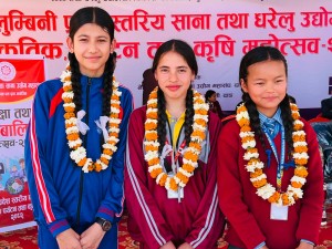 वक्त्तृत्वकला प्रतियोगितामा बालबालिकाहरुको उत्साहपूर्ण सहभागिता 