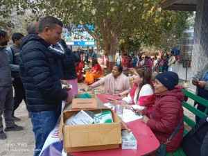 धारपानी मेलामा थामि नसक्नुकाे भिड