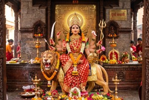 महाअष्टमी पर्व आज मनाइँदै, शक्तिपीठहरूमा बिहानैदेखि भक्तजनको घुइँचो