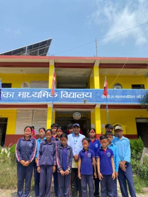 अम्बिका मा.वि.हर्नाेक दाङमा बालक्लब पूर्णगठन