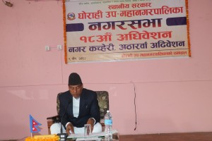 घोराही उपमहानगरको १८ औँ नगरसभा सुरु