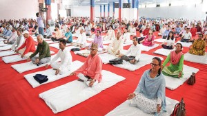 ११ औं अन्तर्राष्ट्रिय योग दिवस: 'सिङ्गो पृथ्वी र मानव स्वास्थ्यका लागि योग'