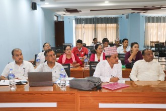 राप्तीमा शैक्षिक  कार्यक्रम को त्रैमासिक समीक्षा,असल अभ्यास आदानप्रदान