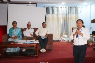 राप्तीमा शैक्षिक  कार्यक्रम को त्रैमासिक समीक्षा,असल अभ्यास आदानप्रदान