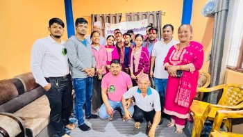 प्रेस चाैतारी नेपाल शान्तिनगरकाे अध्यक्षमा हिमाल विश्वकर्मा