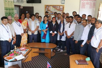 गढवामा जन स्वास्थ्य अधिकृत मनिसा गैरेलाई बिदाइ तथा फेरि भेटौँला कार्यक्रम सम्पन्न