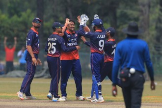 नेपाल एसीसी प्रिमियर कपको च्याम्पियन, यूएईमाथि ४५ रनको शानदार जित