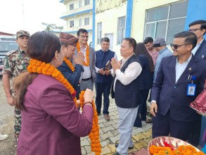 बंगलाचुली आधारभूत अस्पतालमा मन्त्री मेहताद्वारा अनुगमन , सेवा सुधारमा सहयोग गर्ने प्रतिबद्धता